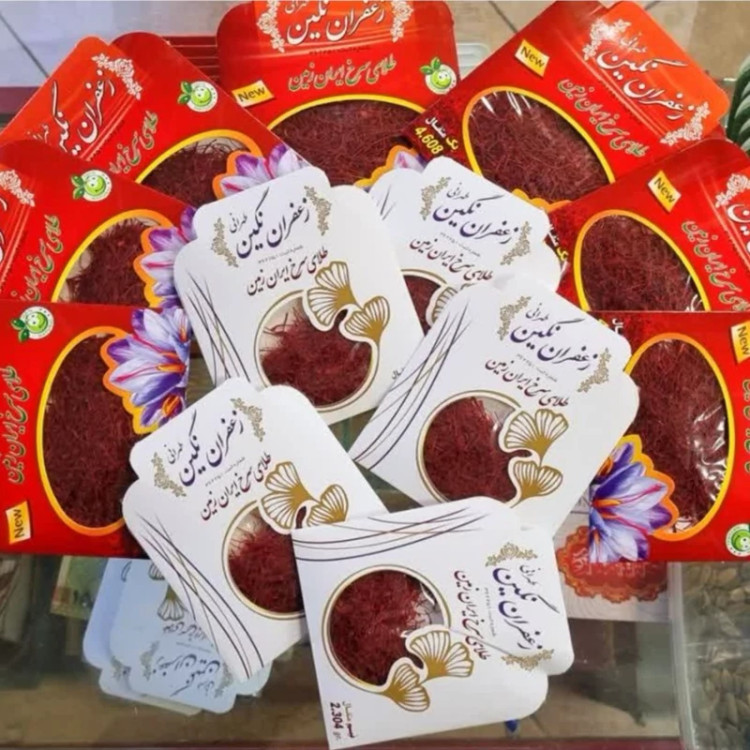 زعفران سرگل یک مثقال پاکتی(قائنات)