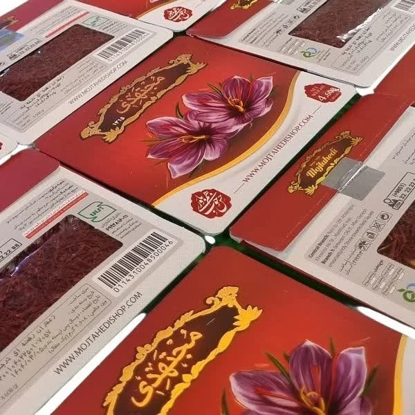 زعفران پاکتی مجتهدی 10 بسته 1 مثقالی